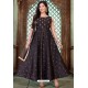 Carbon Latest Embroidered Designer Anarkali Suit