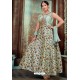 Sea Green Latest Embroidered Designer Anarkali Suit