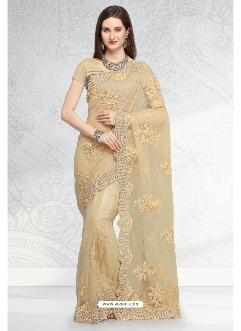 Buy Now Peach Color Sequence Worked Party Wear Georgette Saree – Shopgarb  Store