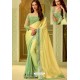 Lemon Fancy Designer Party Wear Sari