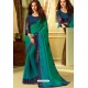 Forest Green Fancy Designer Party Wear Sari