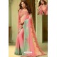 Pink Fancy Designer Party Wear Sari