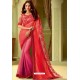 Red Fancy Designer Party Wear Sari