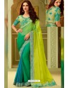 Multi Colour Fancy Designer Party Wear Sari