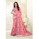 Pink Latest Designer Party Wear Sari