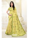 Lemon Latest Designer Party Wear Sari