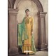 Yellow Designer Embroidered Pure Viscose Pure Santoon Palazzo Salwar Suit