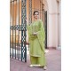Green Heavy Designer Party Wear Palazzo Salwar Suit