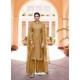 Marigold Heavy Designer Party Wear Palazzo Salwar Suit