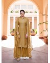 Marigold Heavy Designer Party Wear Palazzo Salwar Suit