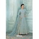 Sky Blue Heavy Faux Georgette Designer Anarkali Suit