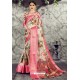 Multi Colour Designer Party Wear Digital Printed Silk Sari