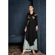 Black Designer Readymade Rayon Long Kurti