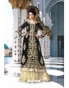 Black Heavy Embroidered Georgette Designer Anarkali Suit