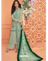 Olive Green Readymade Designer Party Wear Palazzo Salwar Suit