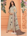 Taupe Readymade Designer Party Wear Palazzo Salwar Suit