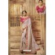 Mauve Designer Embroidered Party Wear Sari