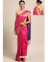 Rani Designer Party Wear Kanjeevaram Art Silk Sari