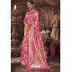 Rani Traditional Party Wear Embroidered Silk Sari