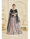 Off White Heavy Embroidered Party Wear Designer Lehenga Choli