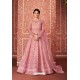 Light Pink Heavy Embroidered Gown Style Designer Anarkali Suit