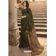 Mehendi Casual Wear Designer Georgette Sari
