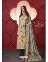 Multi Colour Designer Party Wear Pure Ikat Cotton Silk Palazzo Salwar Suit