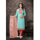 Sky Blue Special Designer Embroidered Palazzo Salwar Suit