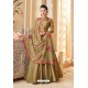Marigold Heavy Embroidered Soft Silk Designer Gown Style Anarkali Suit