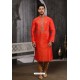 Orange Readymade Designer Pajama For Men