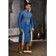 Blue Readymade Designer Pajama For Men