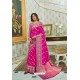 Rani Party Wear Designer Pathani Silk Embroidered Sari