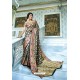 Black Party Wear Designer Pathani Silk Embroidered Sari