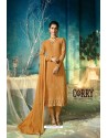 Mustard Heavy Designer Party Wear Straight Salwar Suit