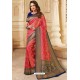 Rani Silk Jacquard Work Designer Saree