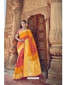 Mustard Silk Designer Traditional Saree