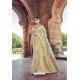Grayish Green Silk Designer Traditional Saree