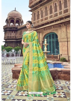 Multi Colour Silk Designer Traditional Saree