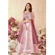 Pink Jacquard Silk Party Wear Designer Lehenga Choli