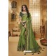 Green Designer Silk Party Wear Saree