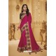 Rani Designer Silk Party Wear Saree