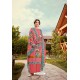 Light Pink Wool Pashmina Jacquard Designer Suit