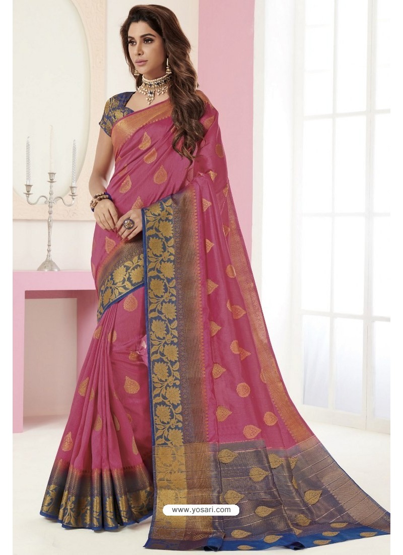 Buy Pretty Rani Tussar Silk Designer Saree | Designer Sarees