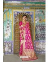 Rani Pure Weaving Silk Designer Saree