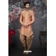 Light Red Readymade Designer Indowestern Sherwani For Men