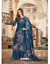 Pigeon Designer Casual Wear Wool Pashmina Palazzo Salwar Suit