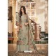 Taupe Designer Casual Wear Wool Pashmina Palazzo Salwar Suit