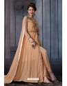 Light Orange Latest Embroidered Wedding Wedding Suit