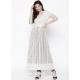 White Readymade Designer Party Wear Readymade Kurti For Girls