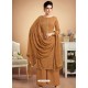 Marigold Designer Party Wear Heavy Muslin Palazzo Salwar Suit